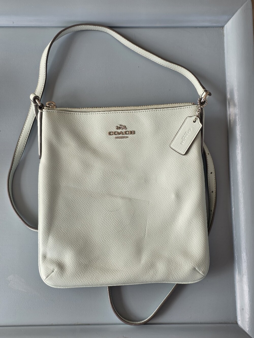 Coach Leather Crossbody Bag Mint - Picture 8 of 8